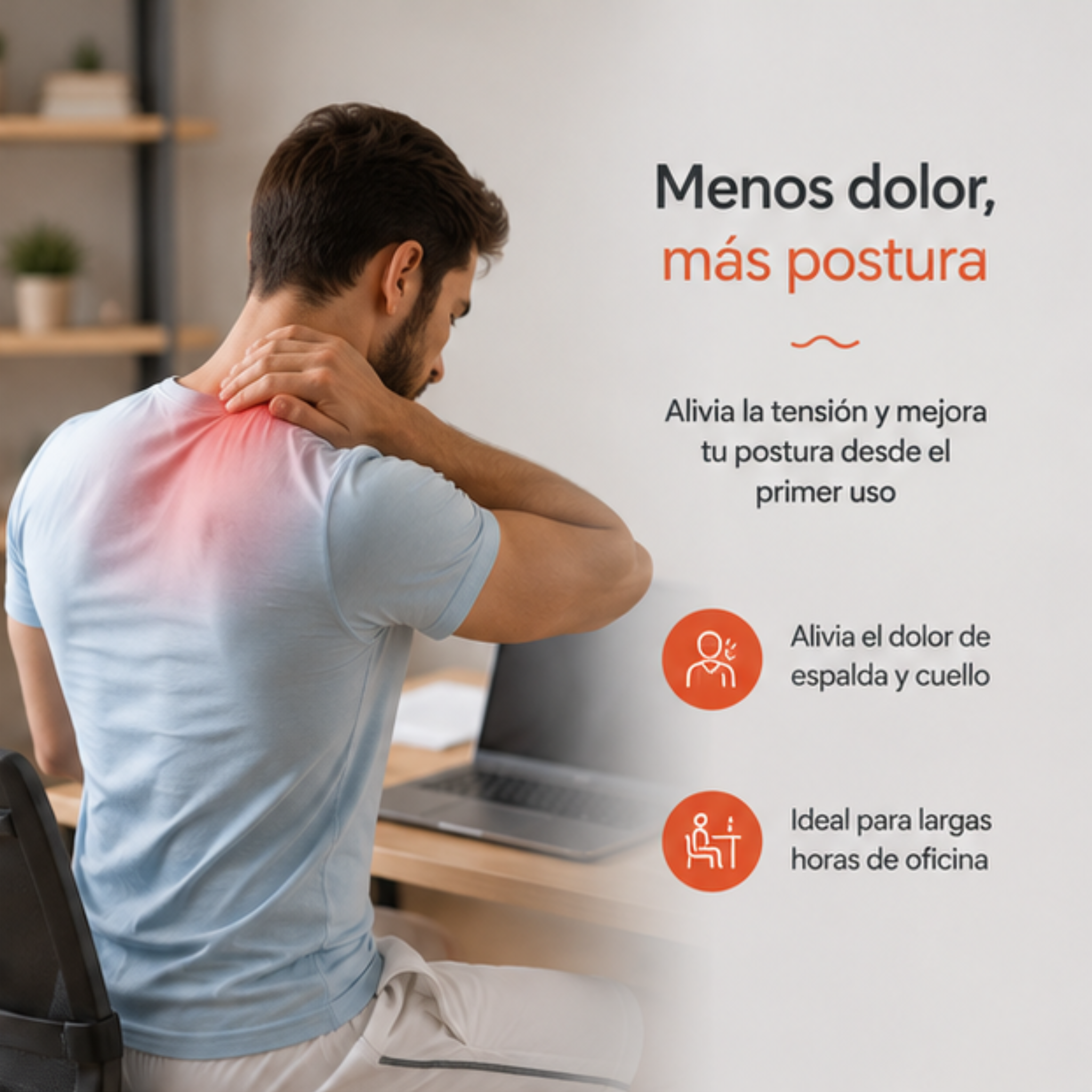 Corrector de postura chaleco